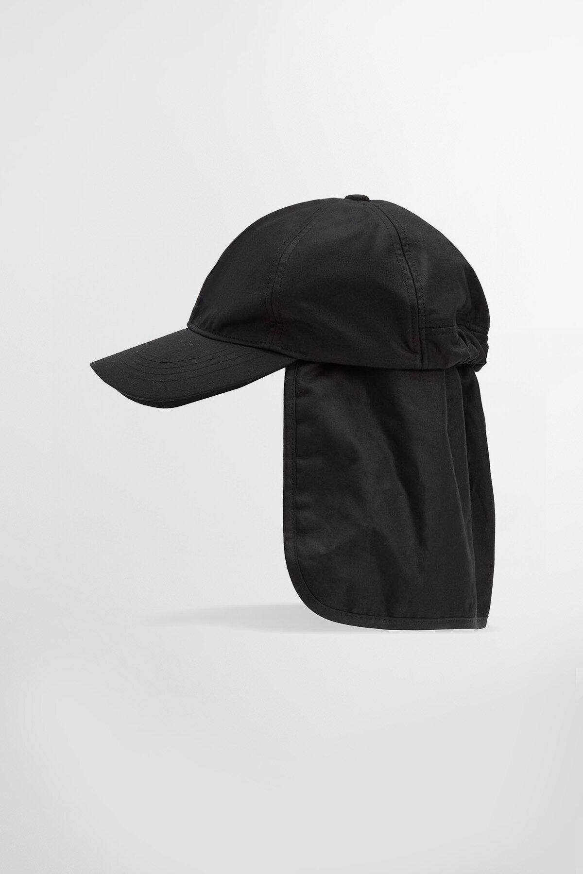 Barbour x Kaptain Sunshine Caped Cap Black by Barbour | Men | WP Store