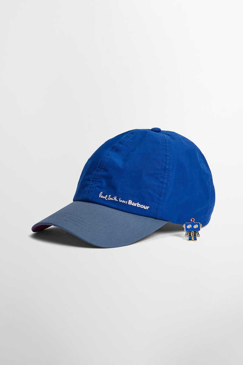 Paul Smith Loves Barbour ロゴキャップ Paul Smith Loves Barbour Cap Royal blue by Barbour | Men | WP Store
