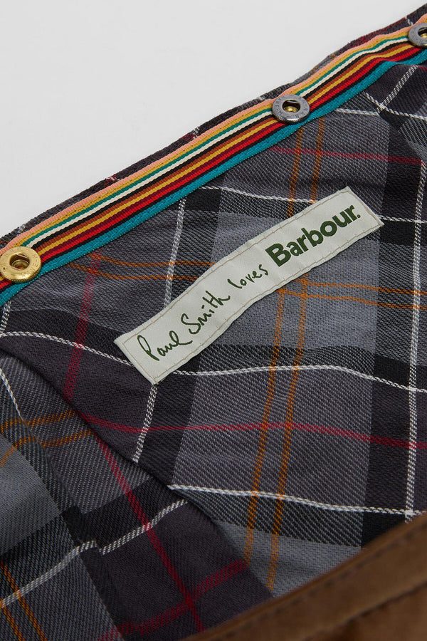 Paul Smith loves Barbour Waxed Hood