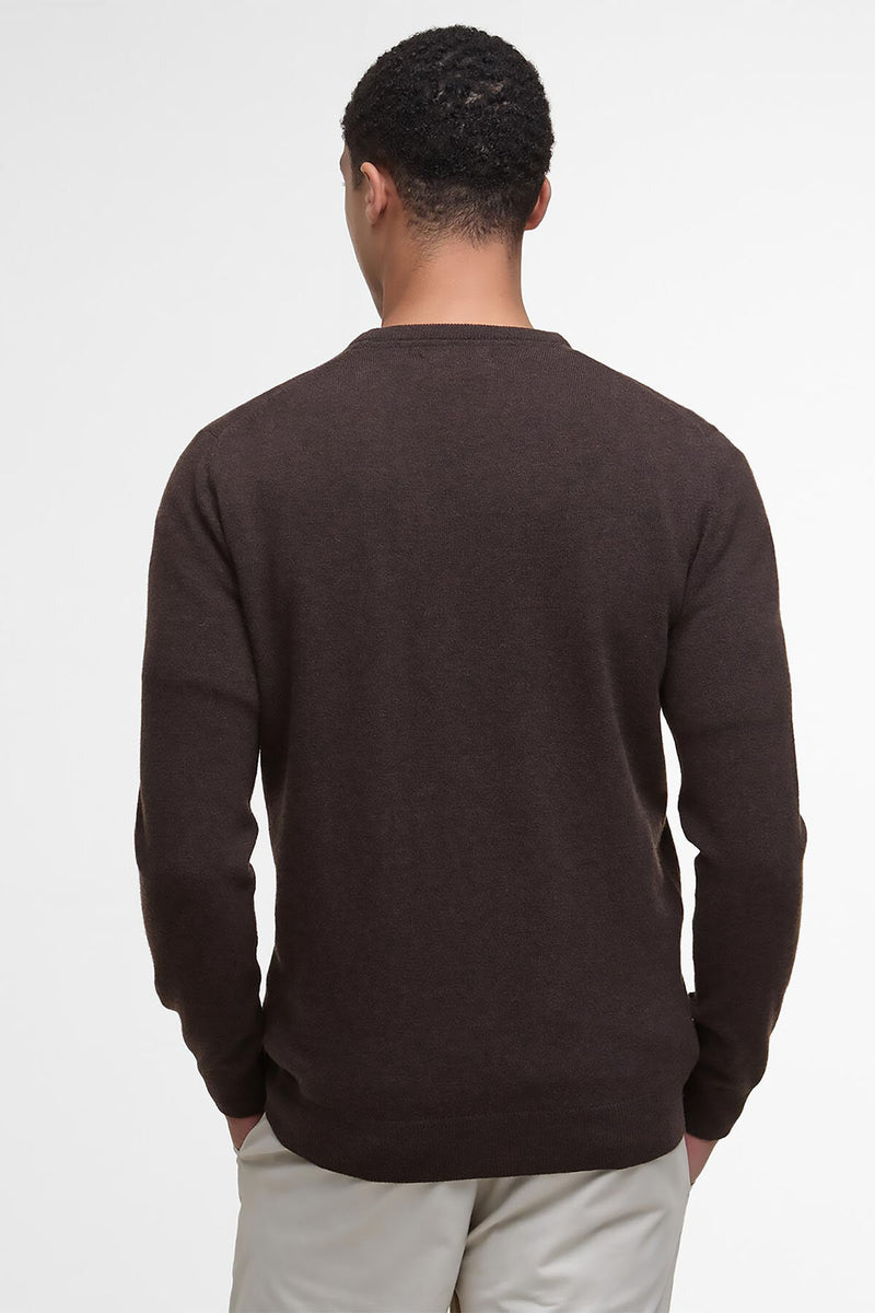 Maglione girocollo Essential in lana d’agnello