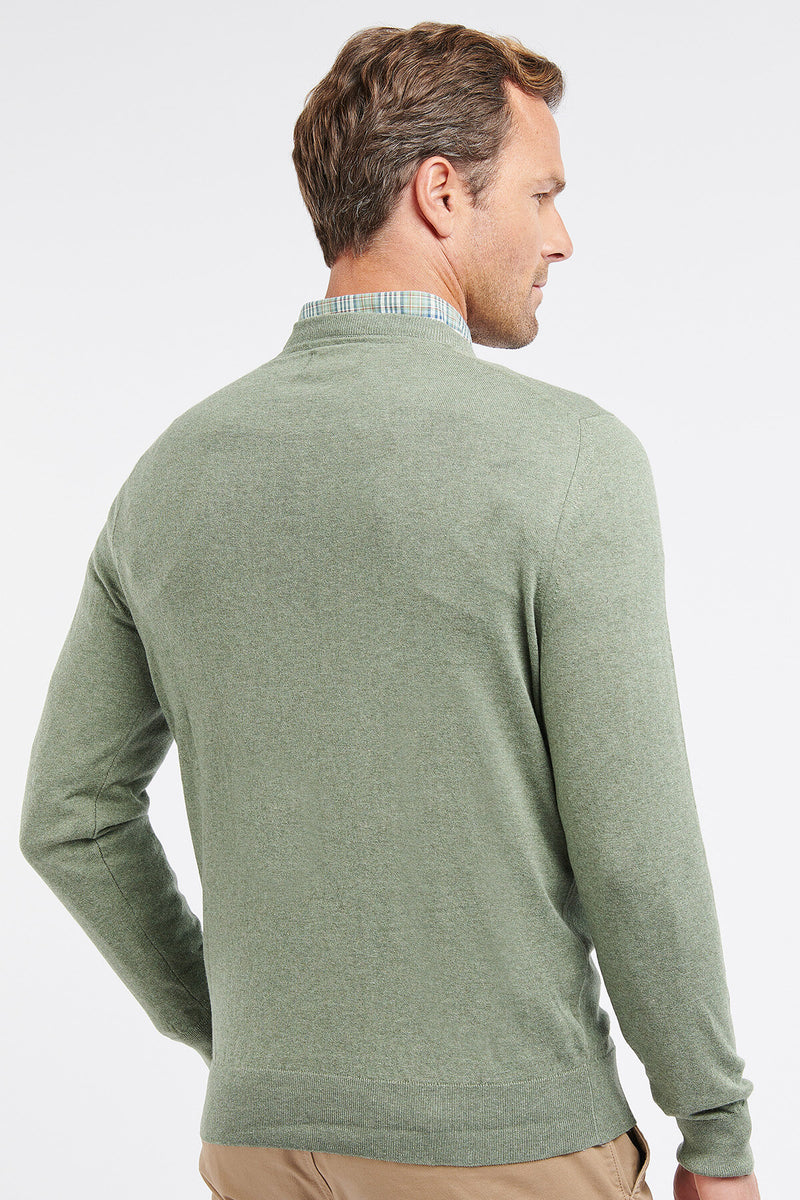 Maglione a girocollo in cotone leggero