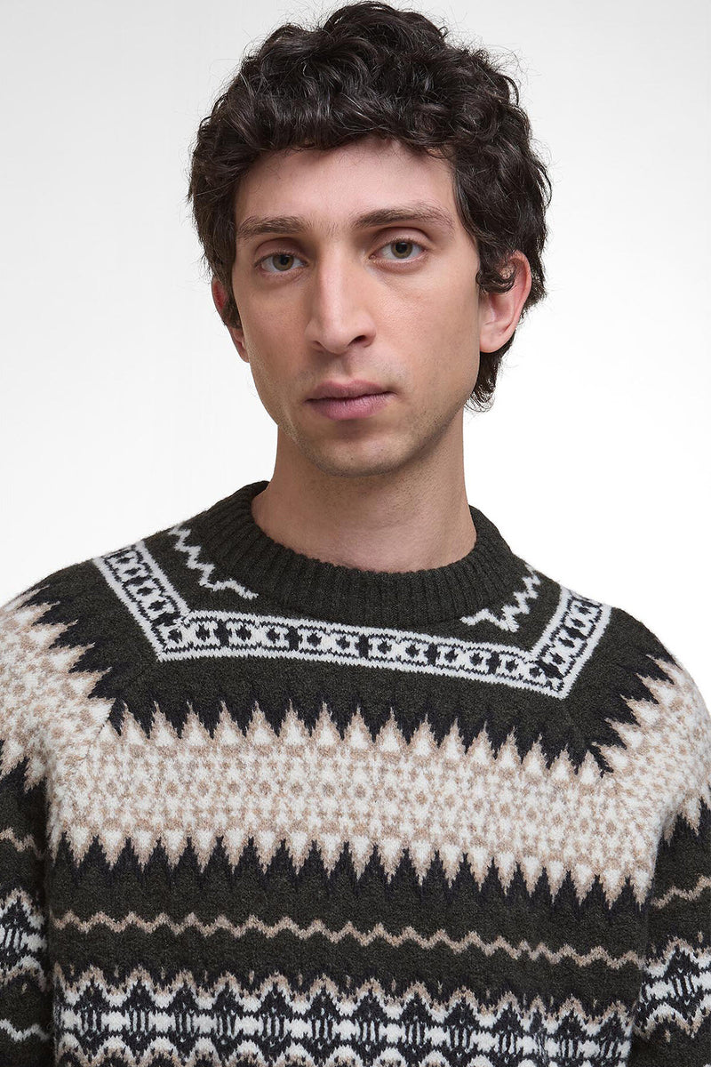 Maglione girocollo Fair Isle Hase
