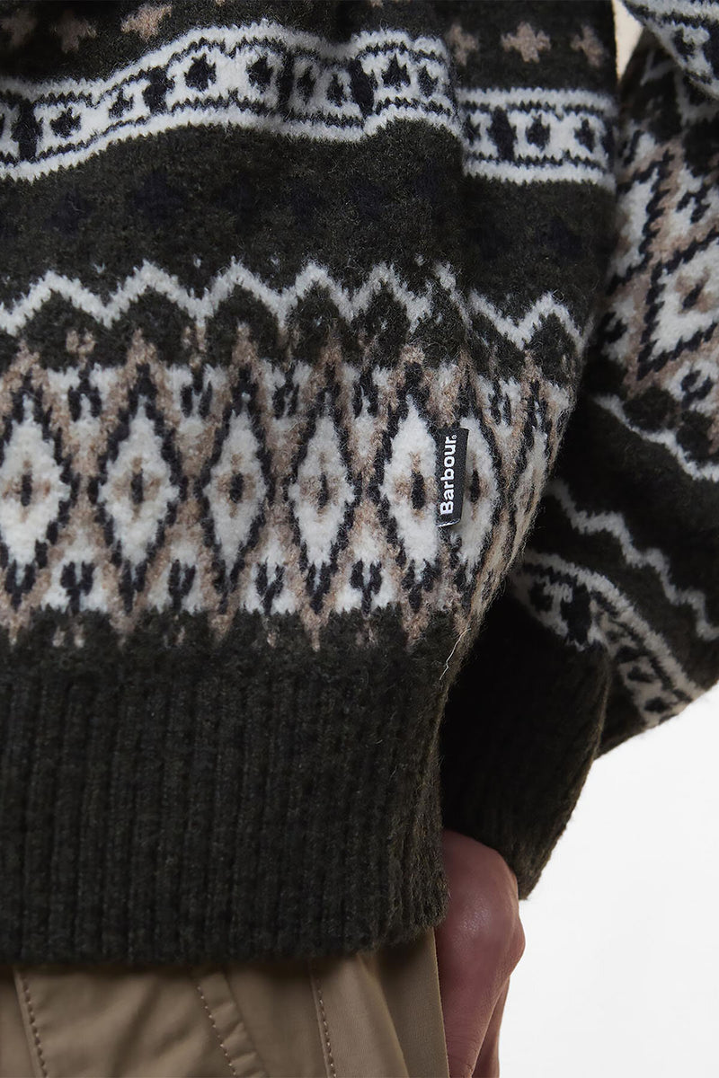 Maglione girocollo Fair Isle Hase