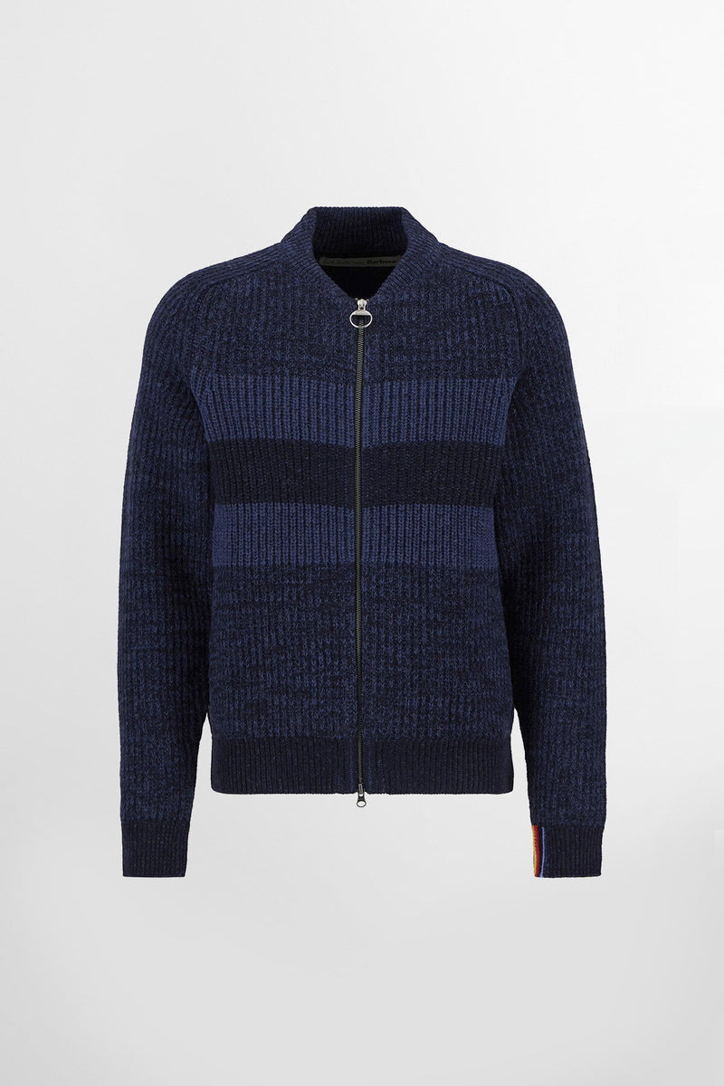 Paul Smith loves Barbour Knitted Bomber Jacket