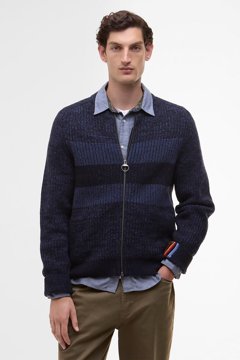Paul Smith loves Barbour Knitted Bomber Jacket