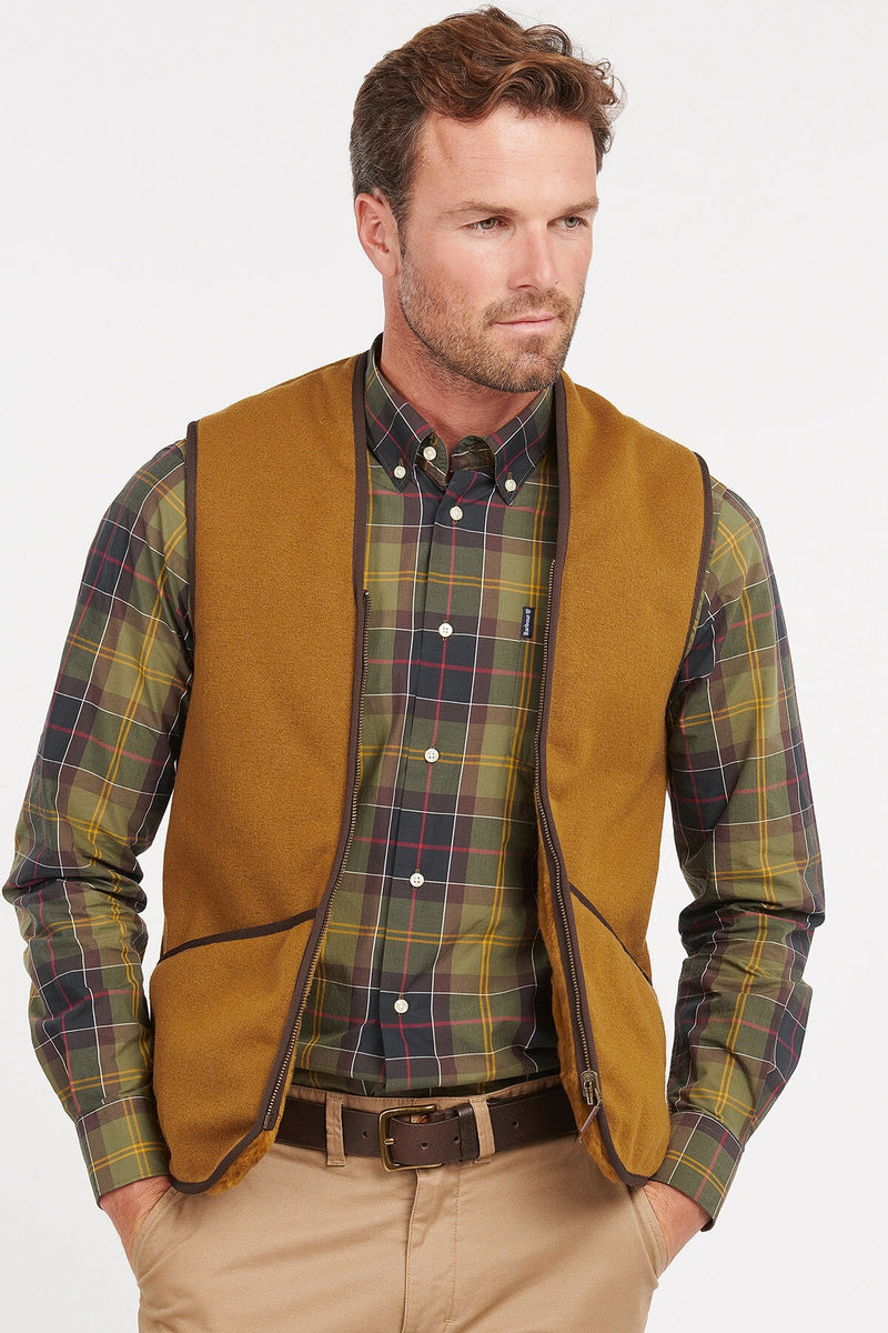 Warm pile waistcoat