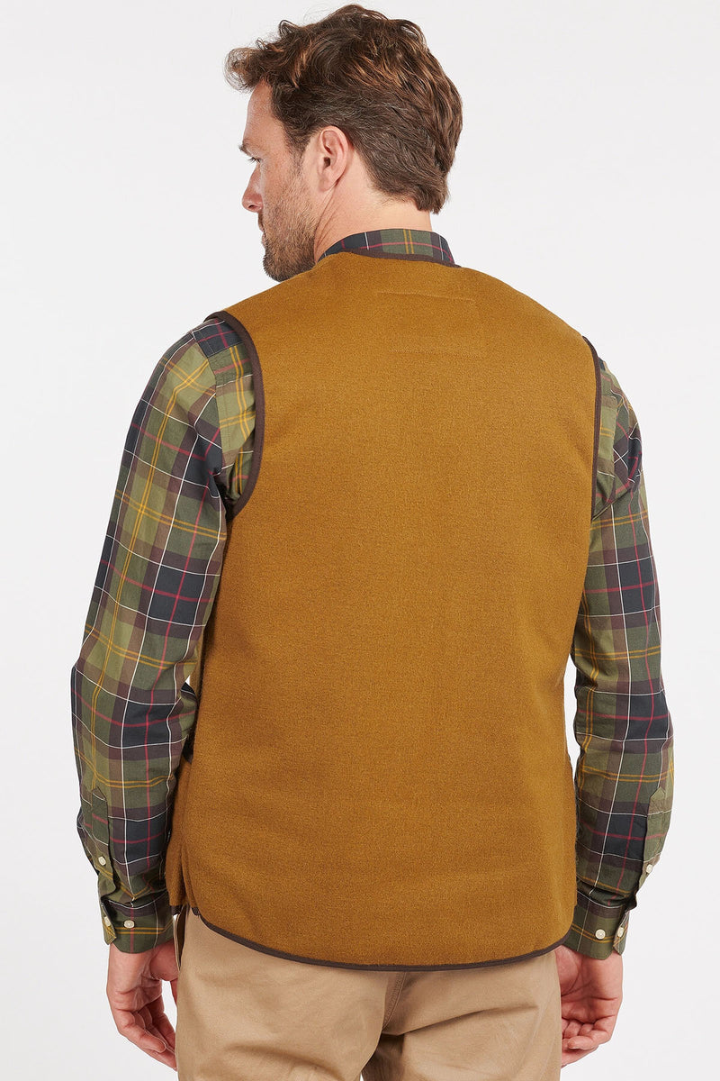 Warm pile waistcoat