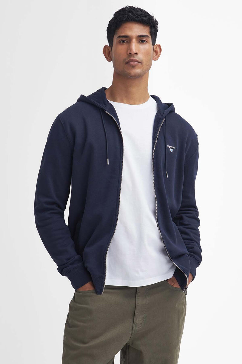 Barbour zip up hoodie online