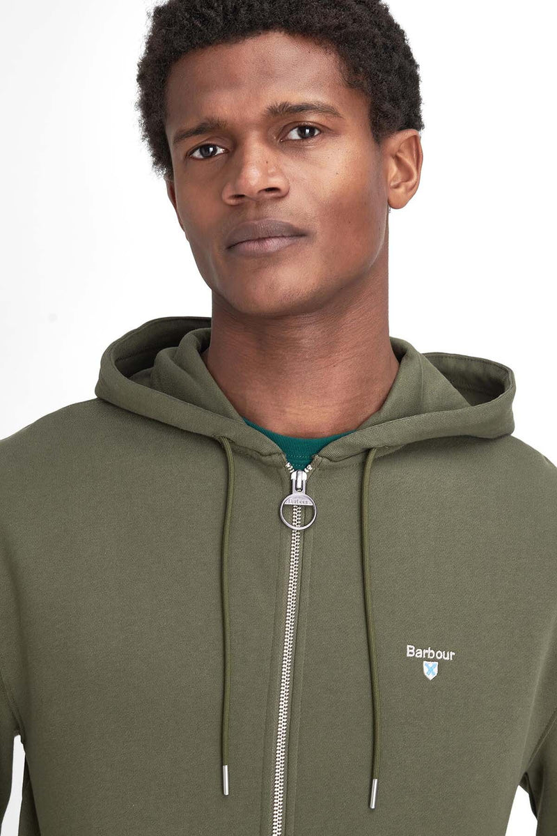 Barbour zip up hoodie hotsell