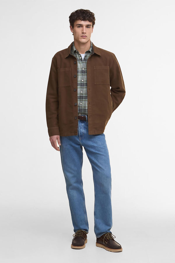 Overshirt in fustagno