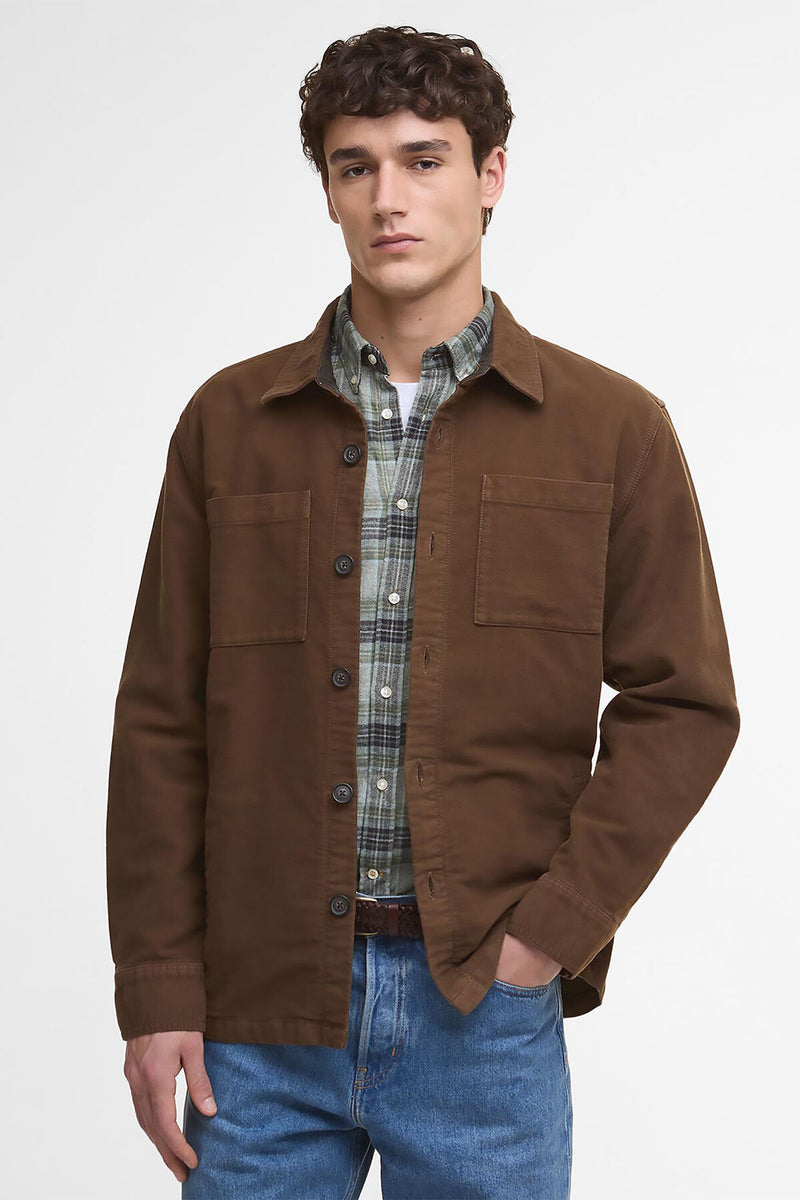 Overshirt in fustagno