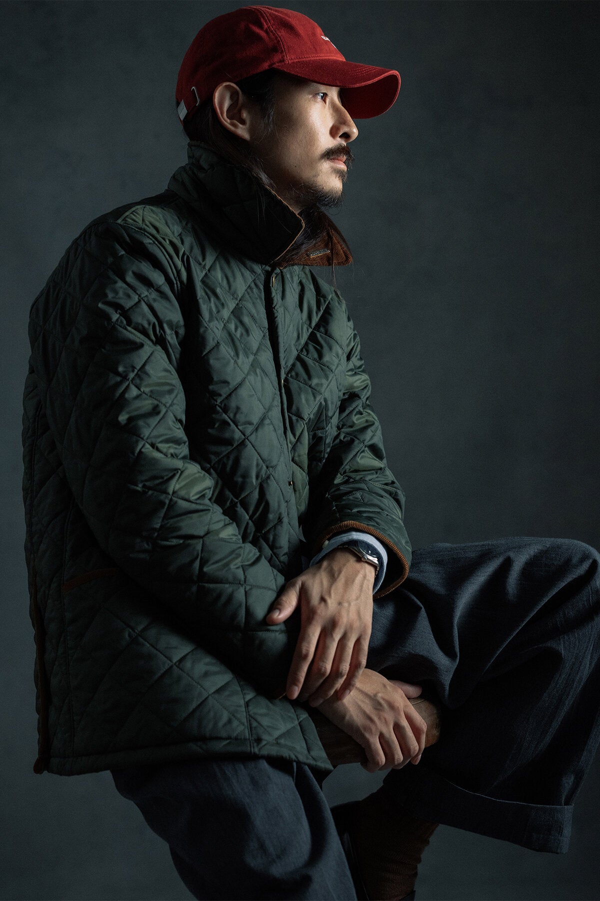 Barbour APAC 30th Anniversary Liddesdale Quilted Jacket Olive by