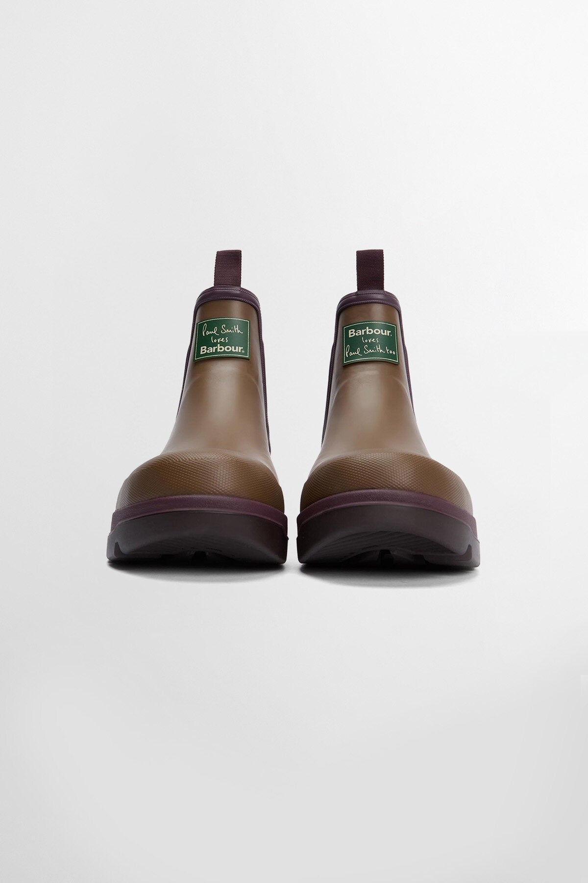 Paul Smith loves Barbour Ankle Wellingtons Tan by Barbour  display picture 3