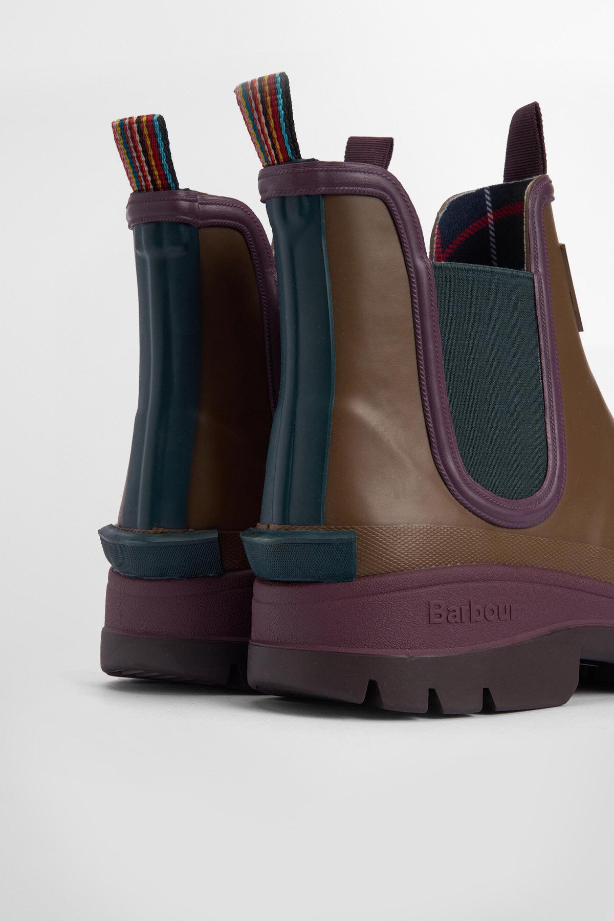 NEW [Barbour] x Paul Smith Rustic Ankle Wellingtons Chelsea Rain Boots Men’s 7 Paul Smith loves Barbour - Rustic Ankle Wellingtons– Nigel Clare main image 3