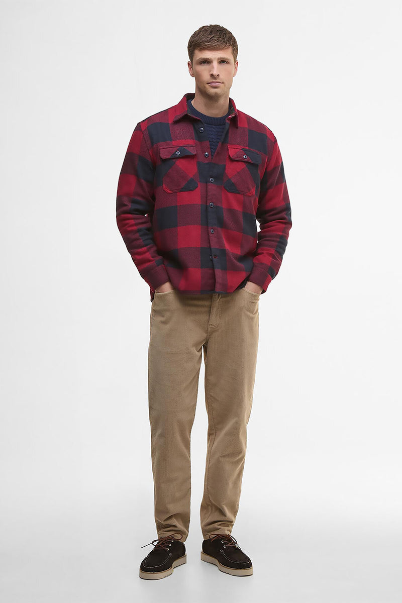 Camicia Bertow a maniche lunghe dalla vestibilità comoda Barbour