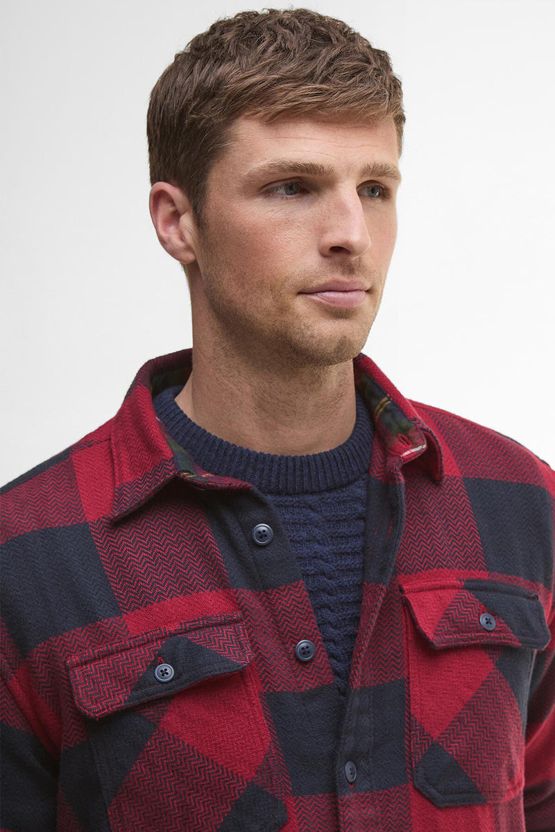 Camicia Bertow a maniche lunghe dalla vestibilità comoda Barbour
