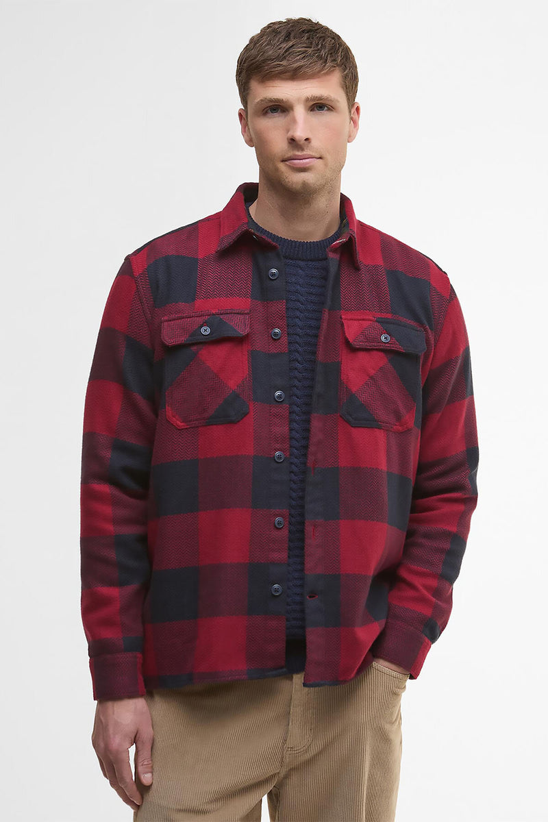 Camicia Bertow a maniche lunghe dalla vestibilità comoda Barbour