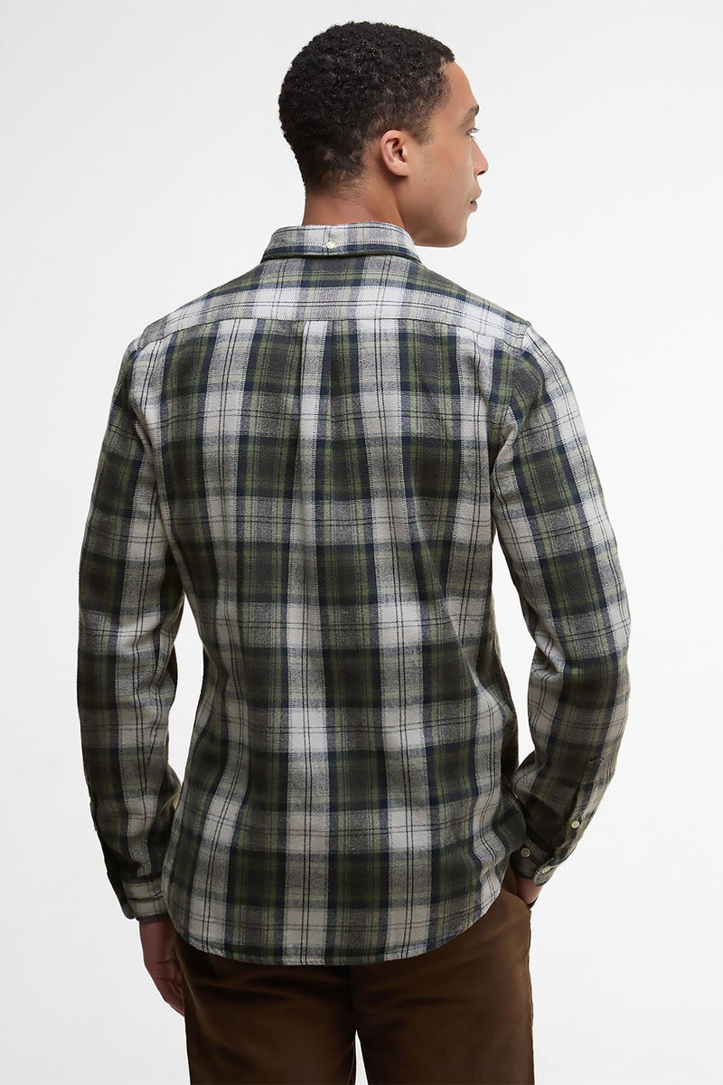 Camicia Sillwith a maniche lunghe leggermente aderente Barbour