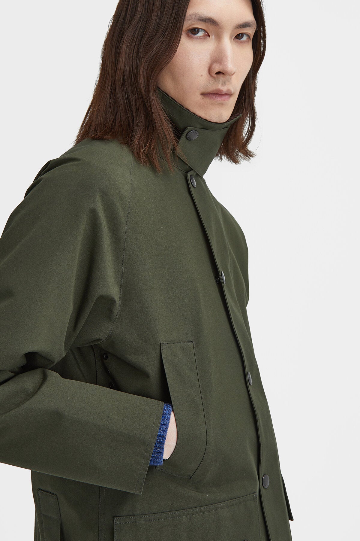 Barbour Classic Bedale Showerproof Jacket Sage by Barbour | Men