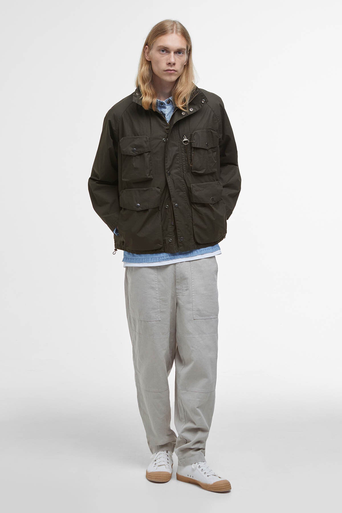 Westmorland Showerproof Jacket Pigment green/breen by Barbour