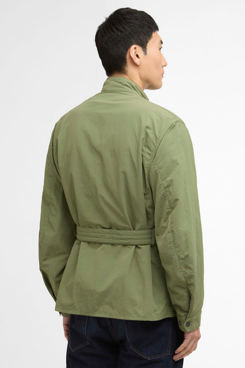 Contemporary A7 Showerproof Jacket Burnt olive by Barbour