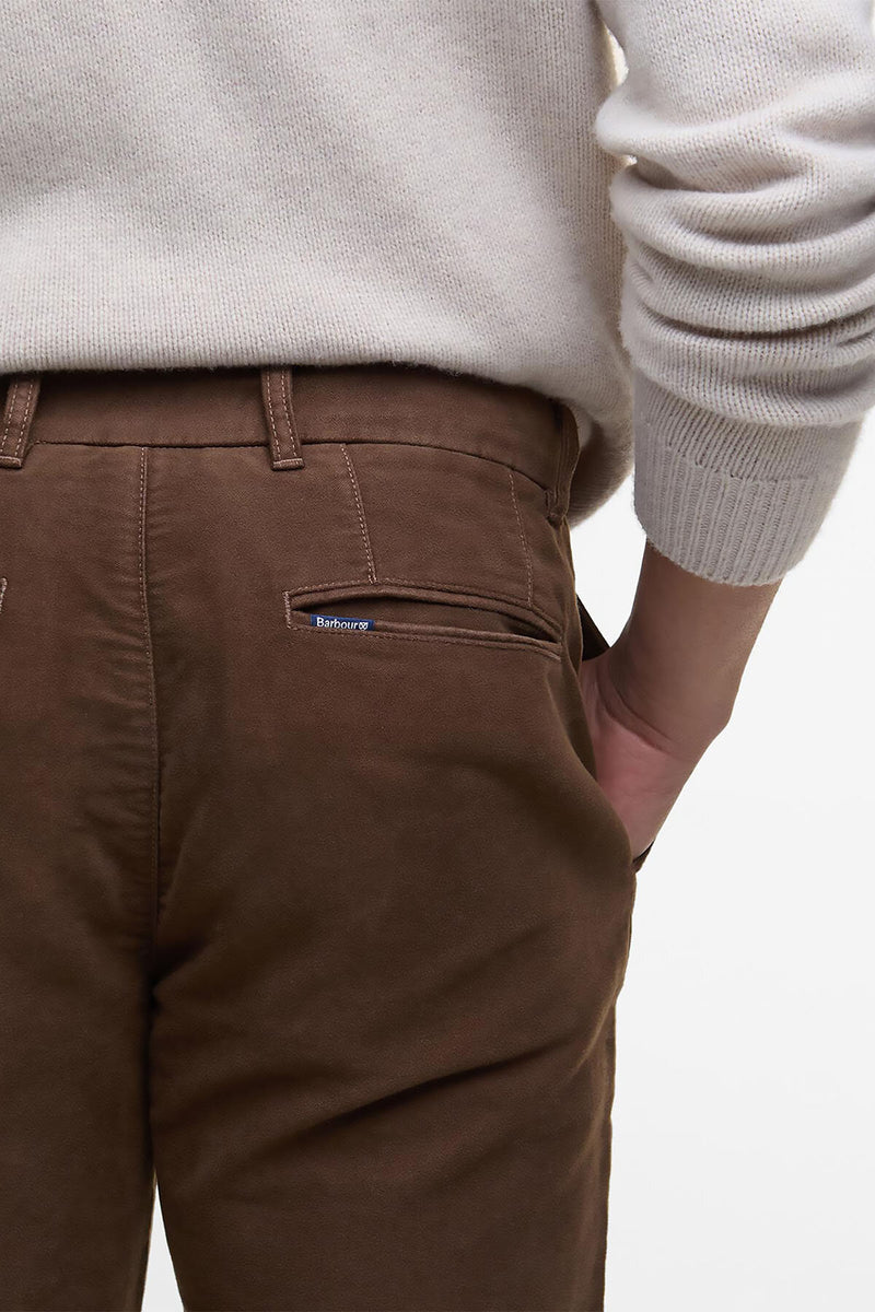 Pantaloni leggermente aderenti in fustagno