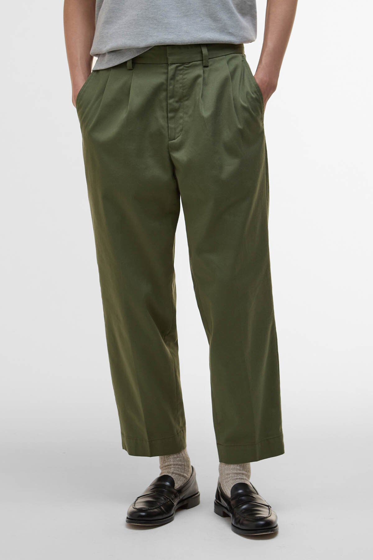 Ted Relaxed Chinos Olive by Barbour Men WP Store