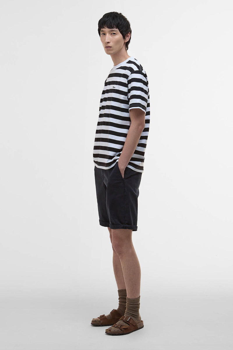 T-shirt oversize a righe Saltford