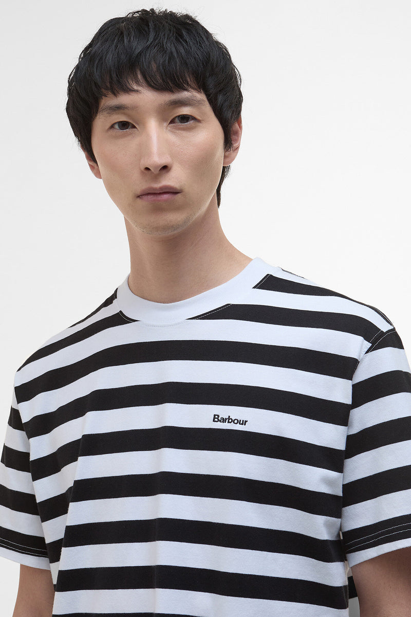 T-shirt oversize a righe Saltford