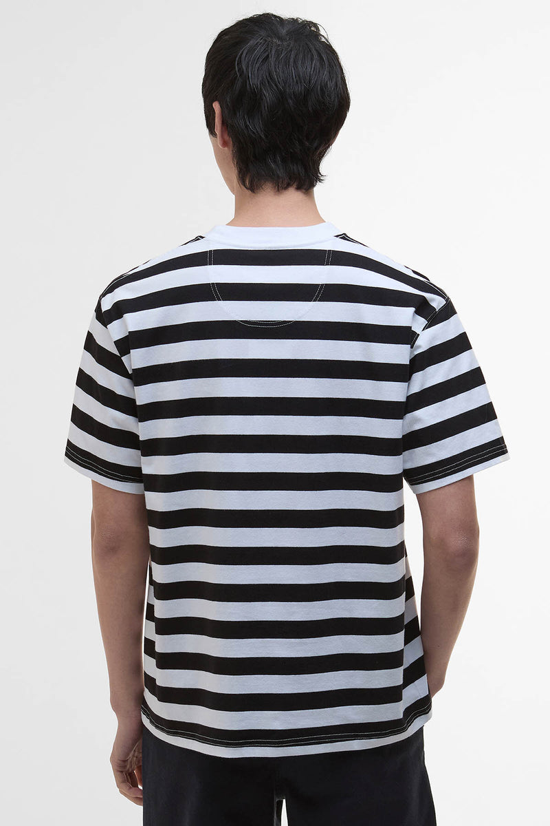T-shirt oversize a righe Saltford