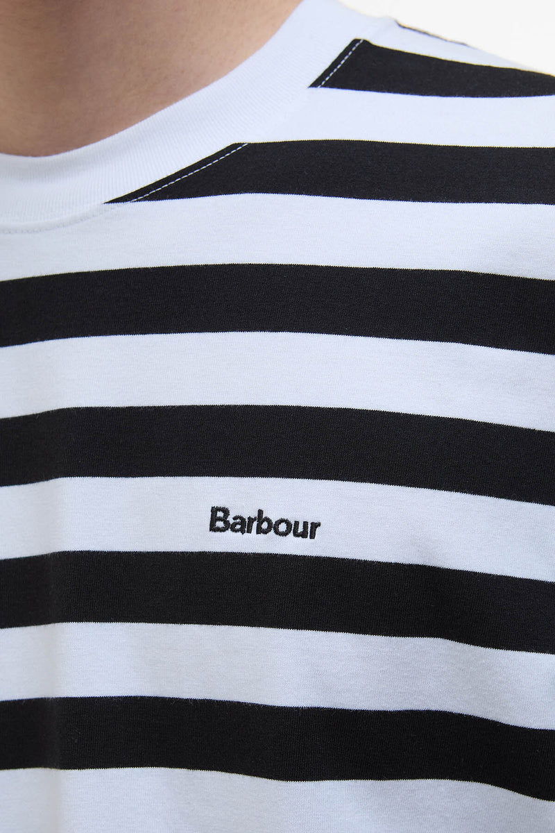 T-shirt oversize a righe Saltford