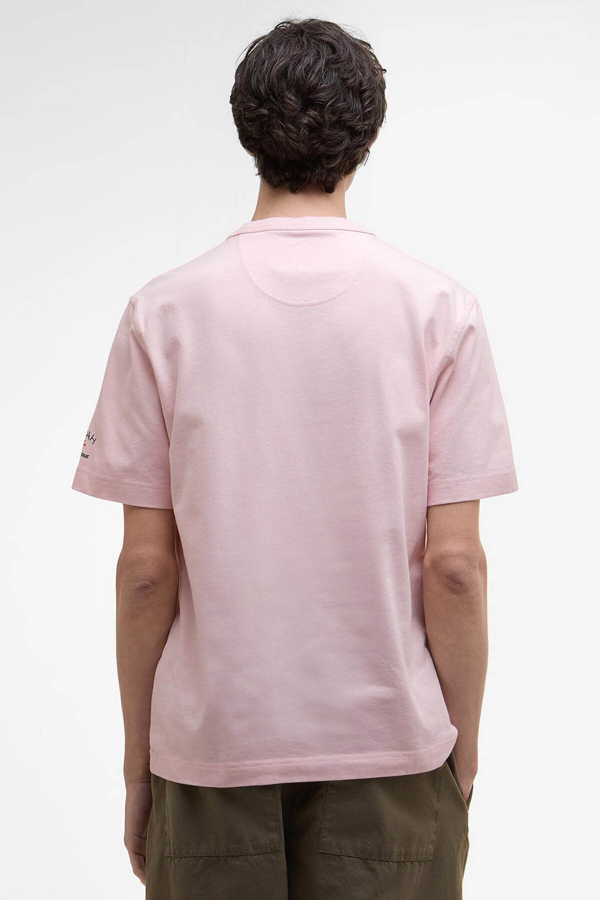 Barbour x NOAH Floral T-Shirt Chalk pink by Barbour | Men | WP Store