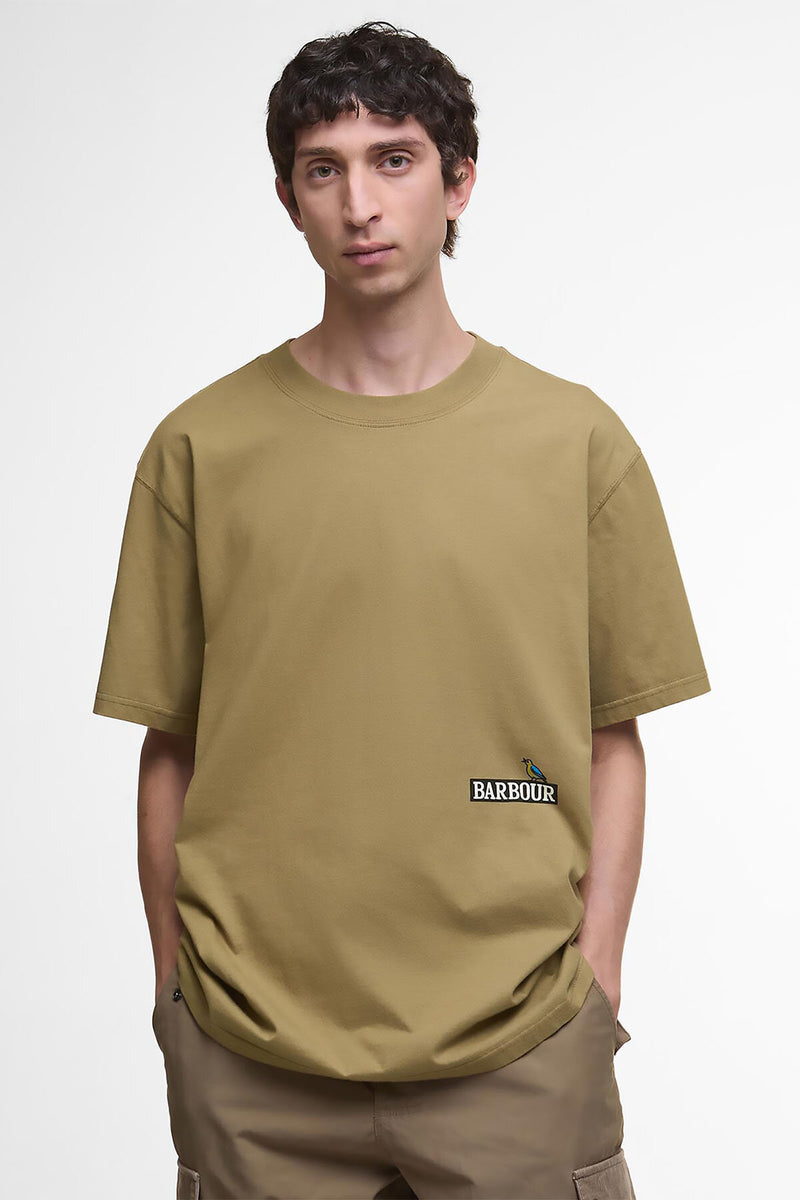 T-shirt oversize con stampa Campbell