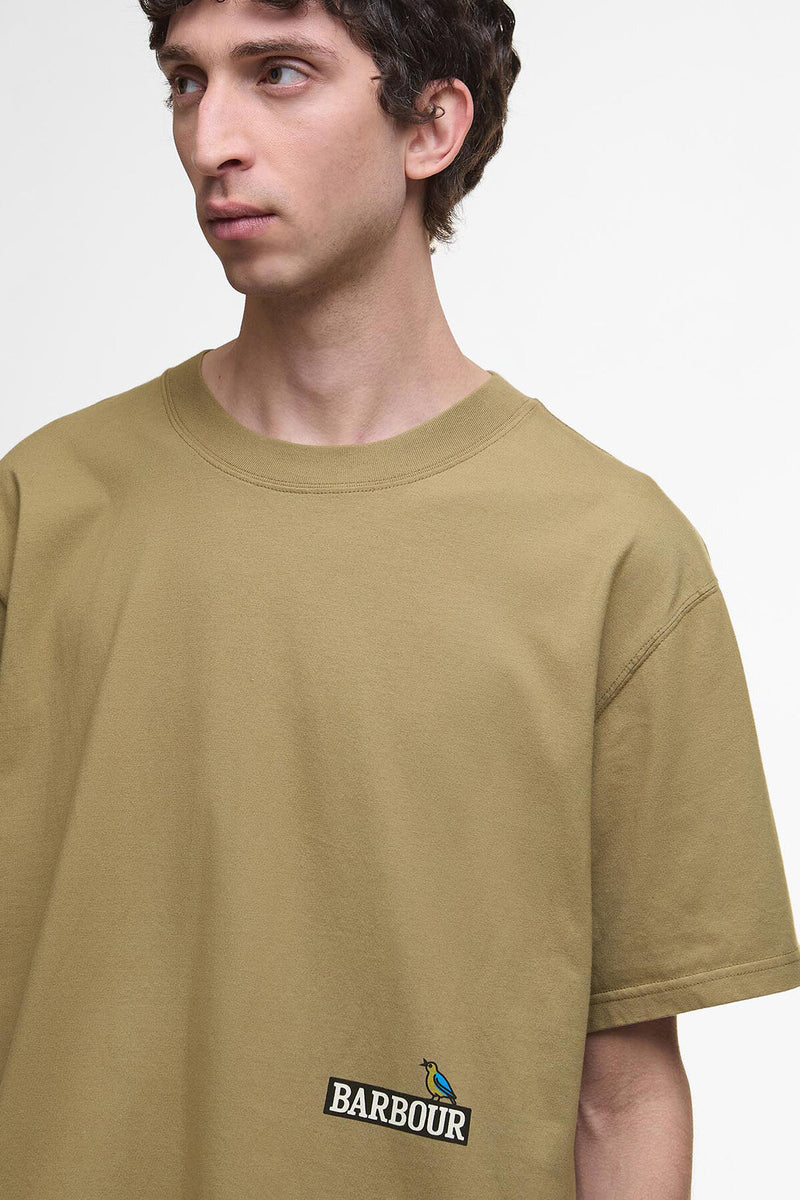 T-shirt oversize con stampa Campbell