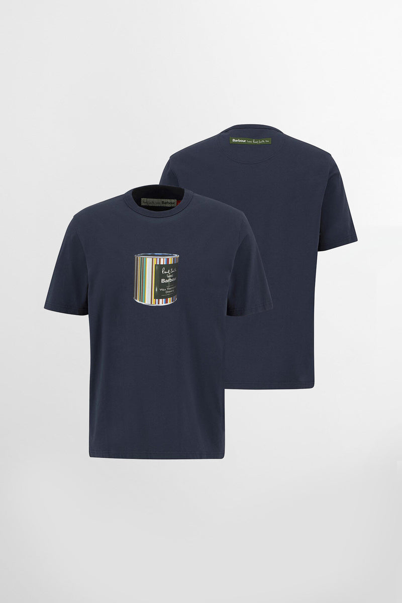 Paul Smith loves Barbour Wax Can Graphic T-Shirt
