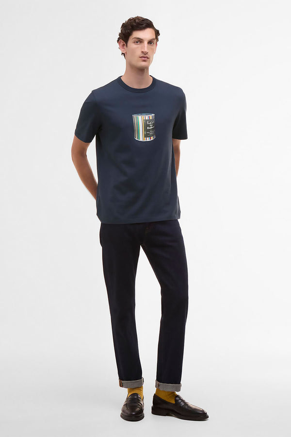 Paul Smith loves Barbour Wax Can Graphic T-Shirt