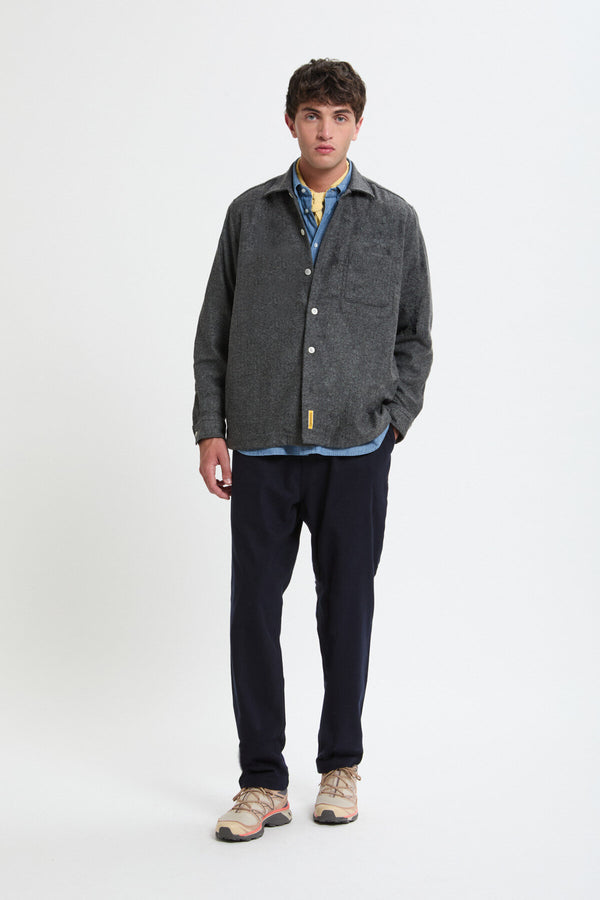 Overshirt a maniche lunghe