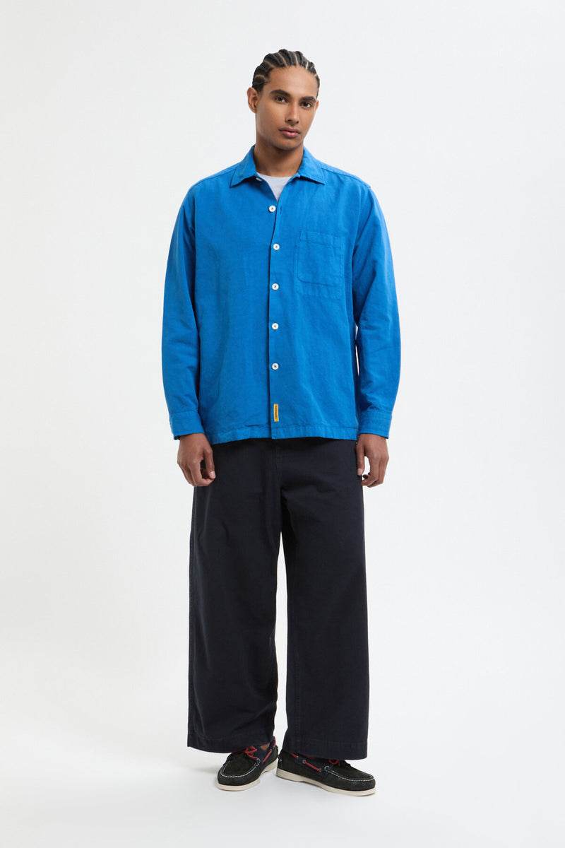 Overshirt a maniche lunghe