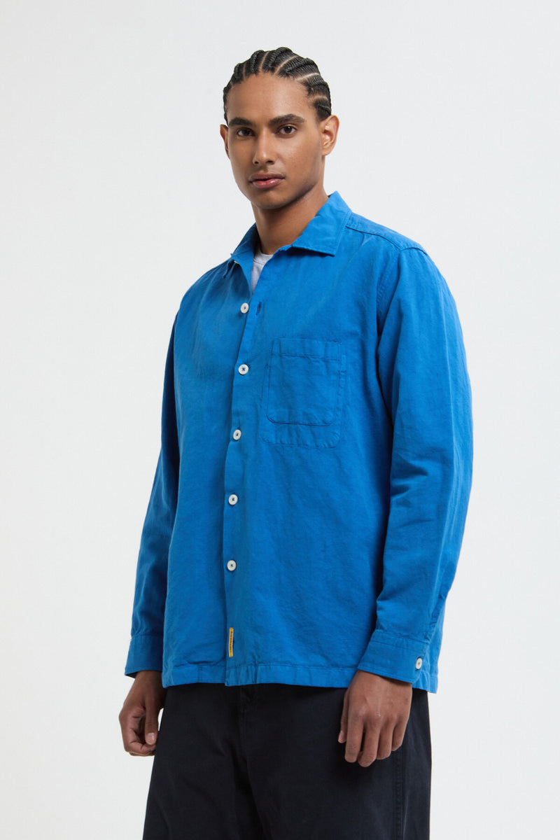 Overshirt a maniche lunghe