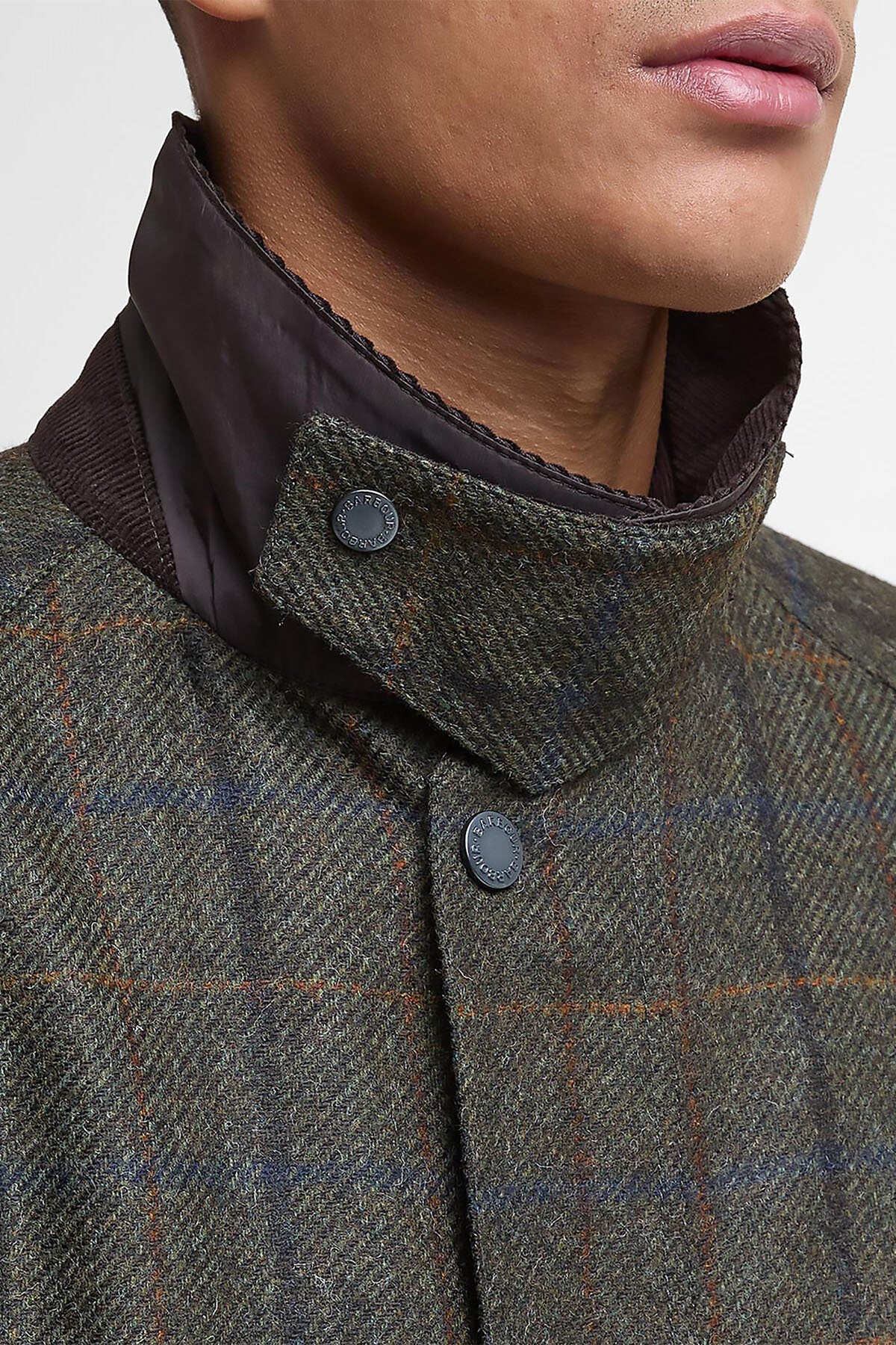 Bedale Check Wool Jacket Brown by Barbour | Men | WP Store