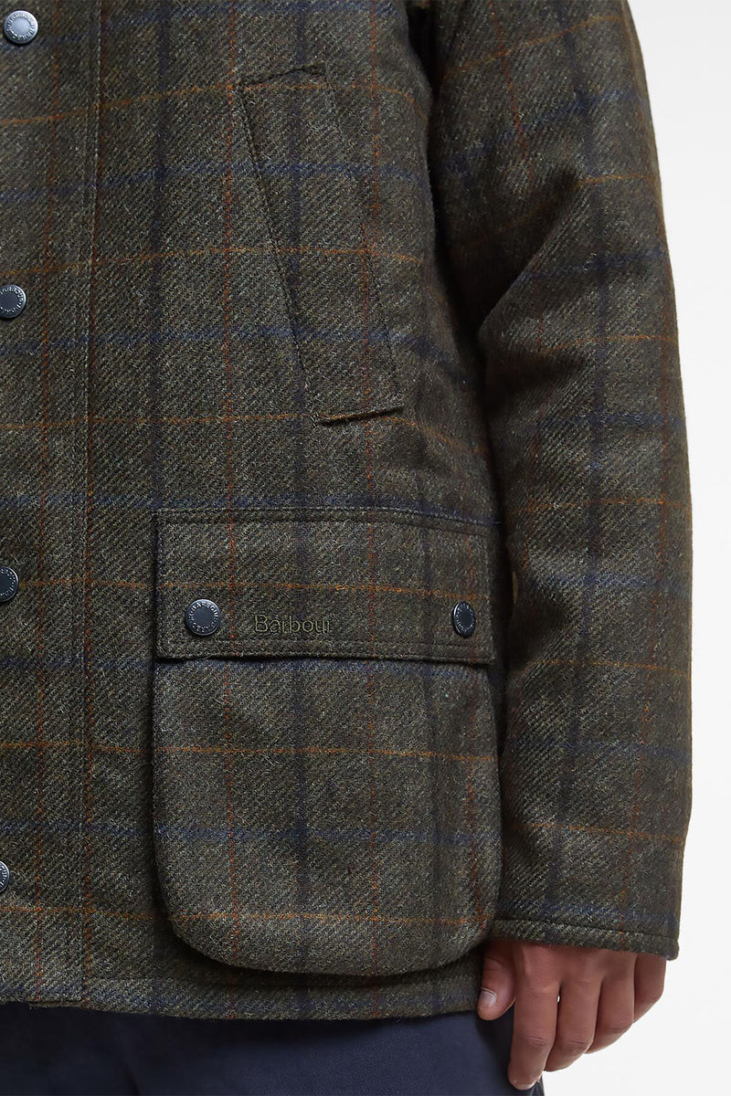 Bedale Check Wool Jacket