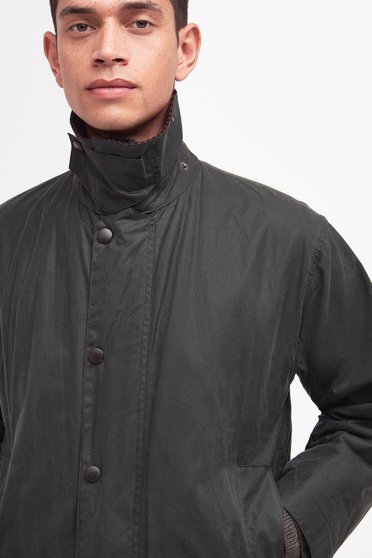 Barbour OS Transport Waxed Jacket | Bloomingdale's