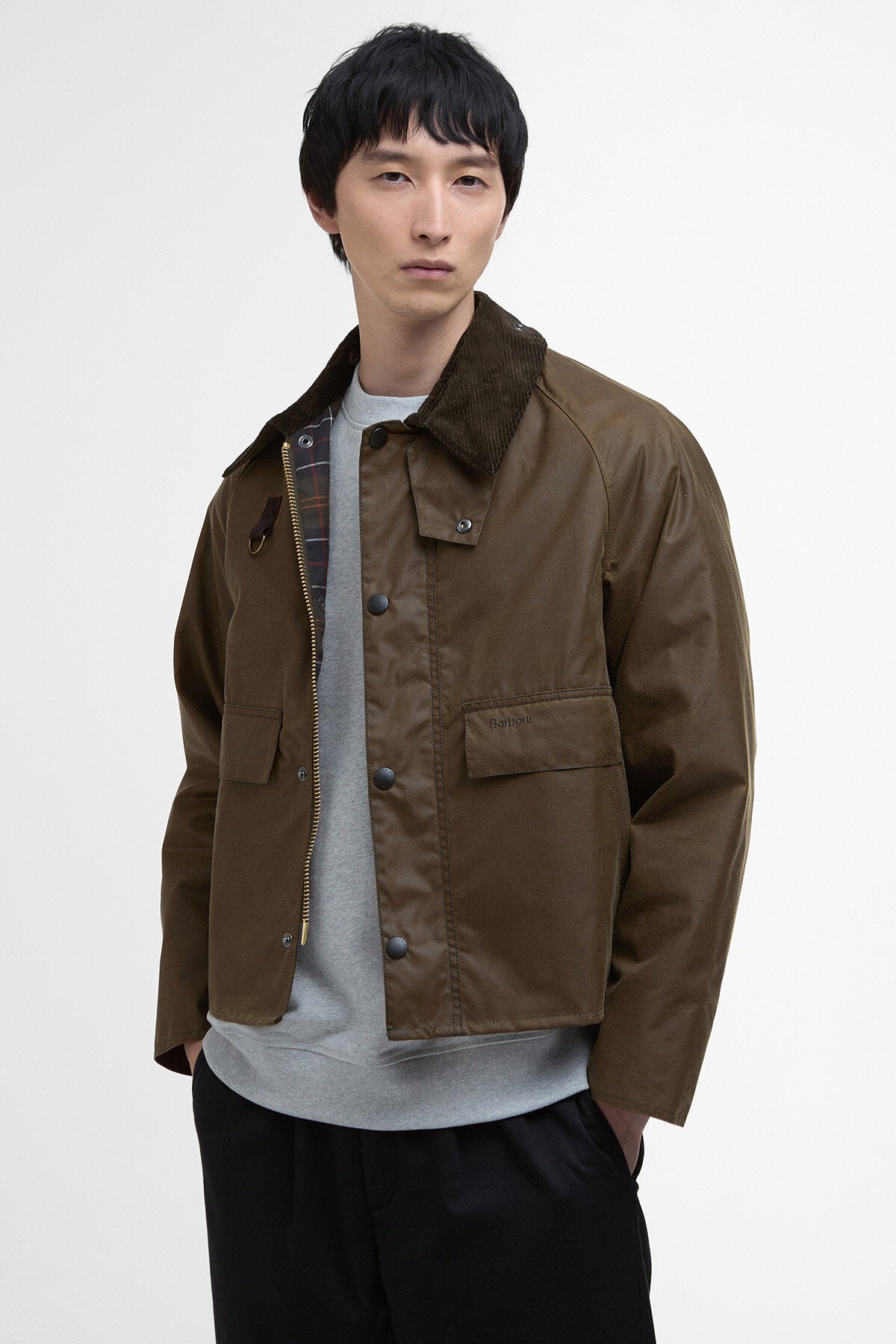 Slim Spey Waxed Jacket Beech by Barbour | Men | WP Store