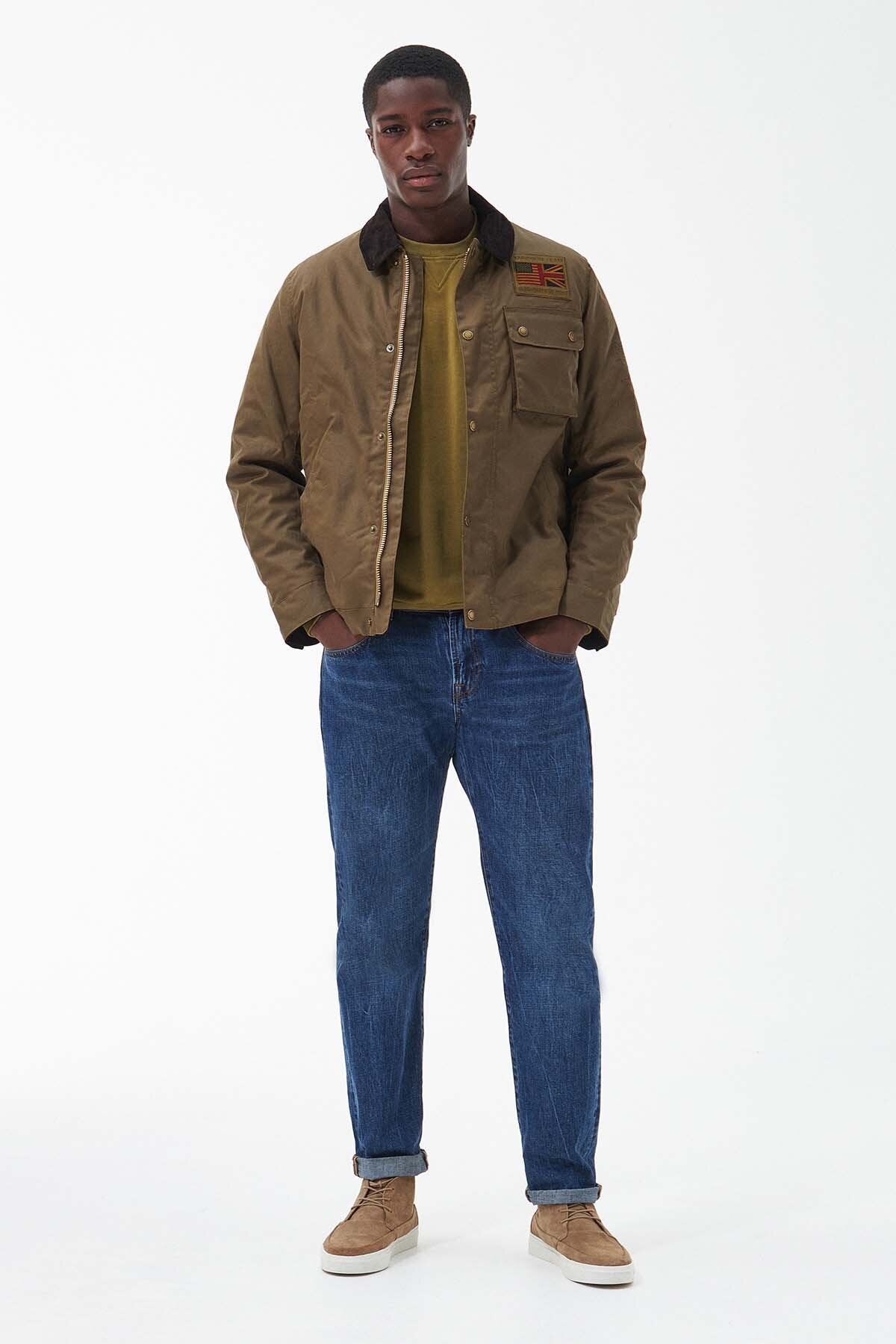 Workers Wax Jacket Sand by Barbour International | Men | WP Store