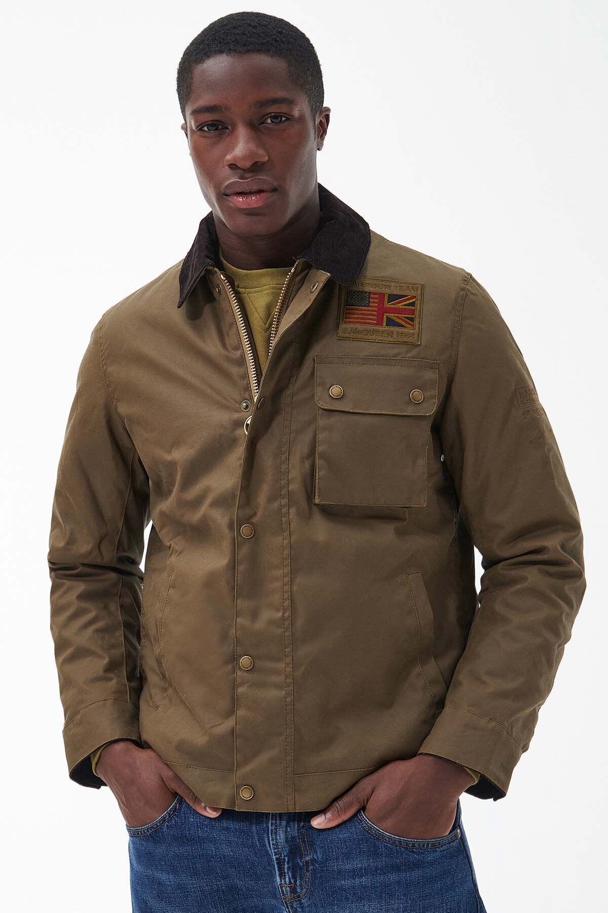 Workers Wax Jacket Sand by Barbour International | Men | WP