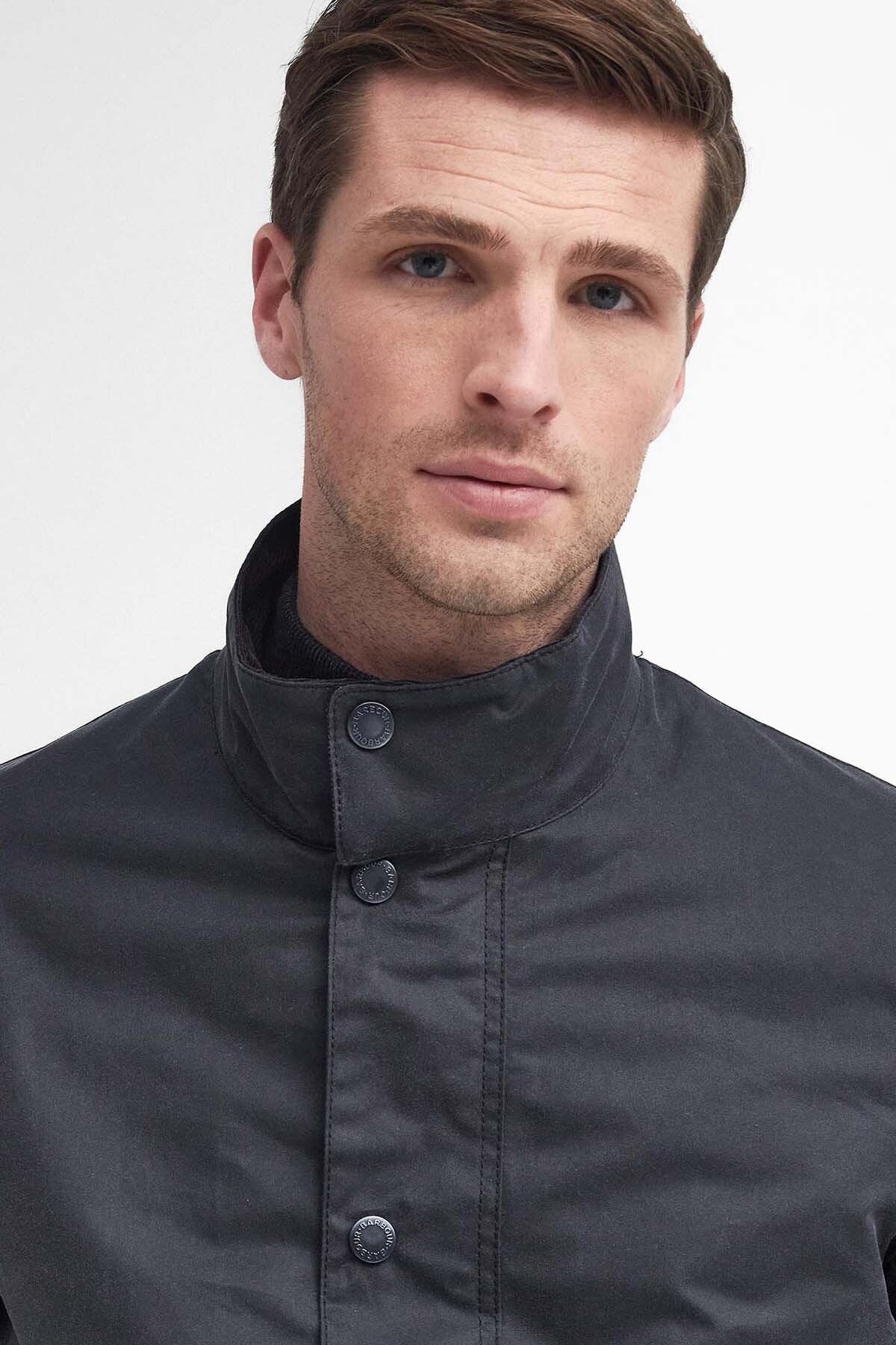 Barbour Tarnport Waxed Jacket Grey by Barbour | Men | WP Store