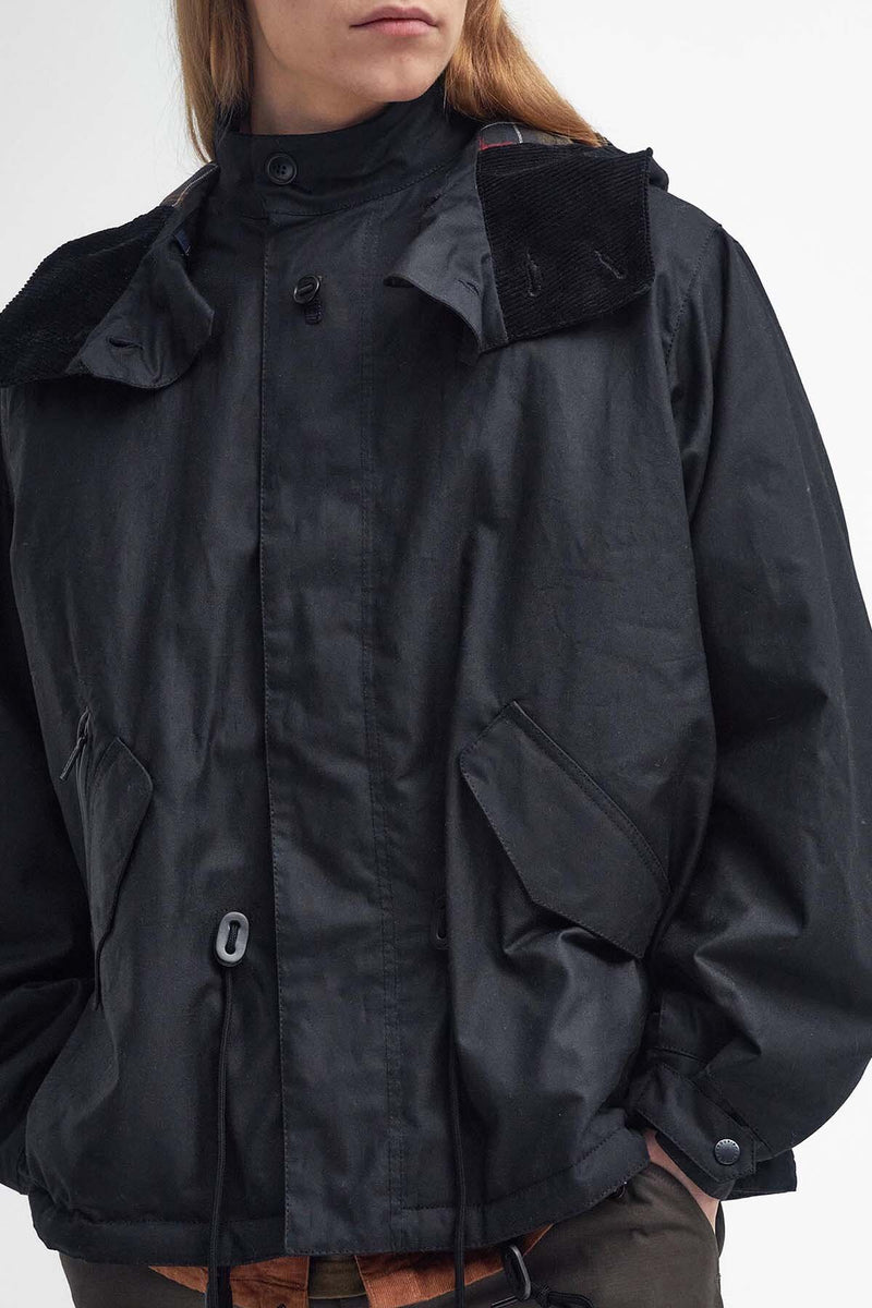 Barbour Short Wind Waxed Parka