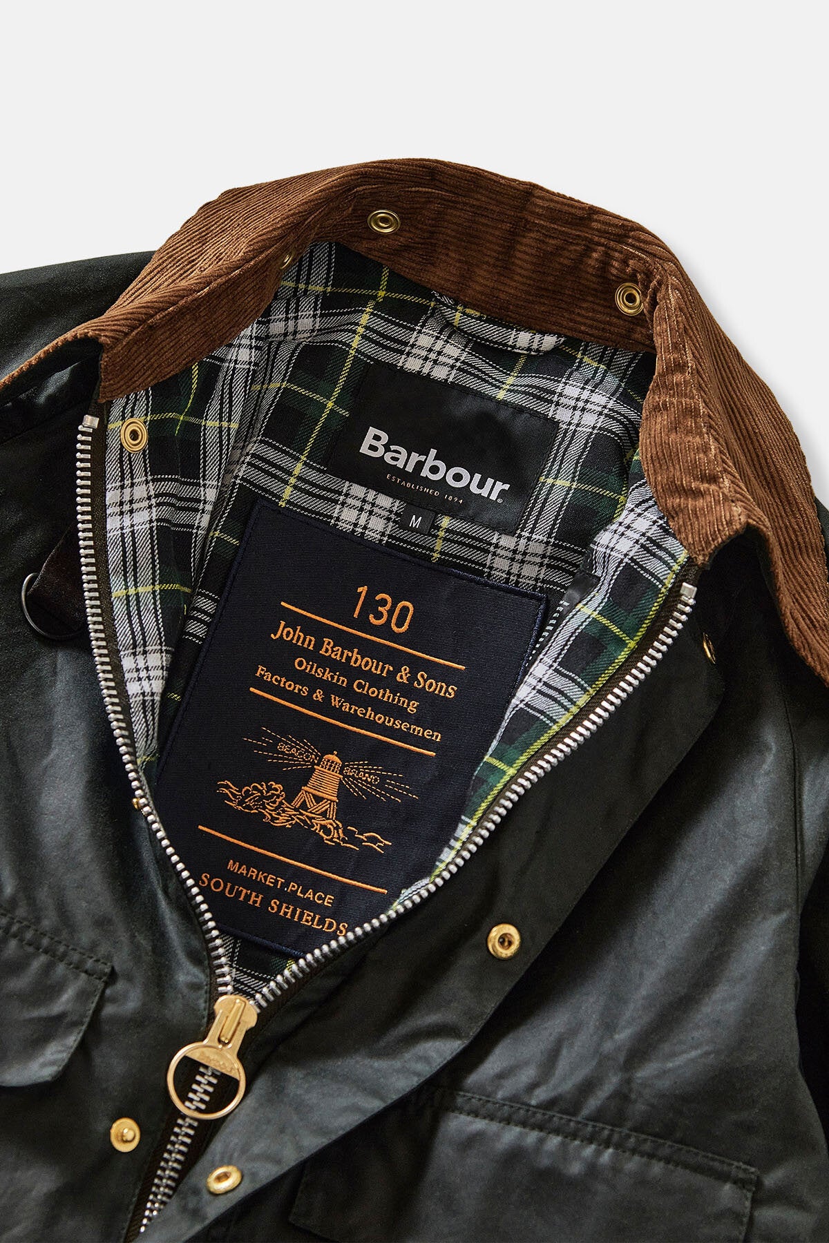 g*s様 値下げ中！ 【未使用品】Barbour 130th spey WAX Barbour コート ジャケット Barbour(バブアー) 130周年記念