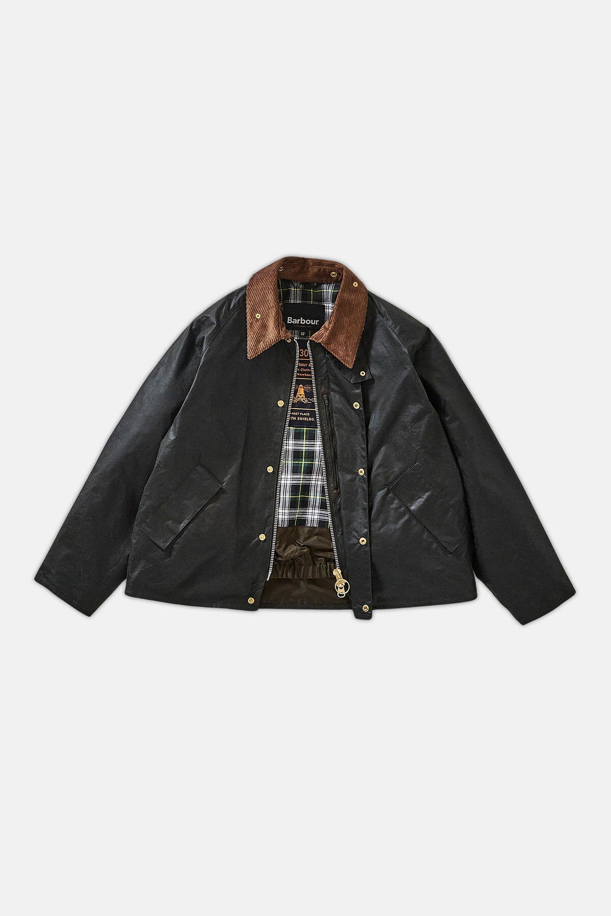 Men's Barbour Oversized Transport Waxed Jacket