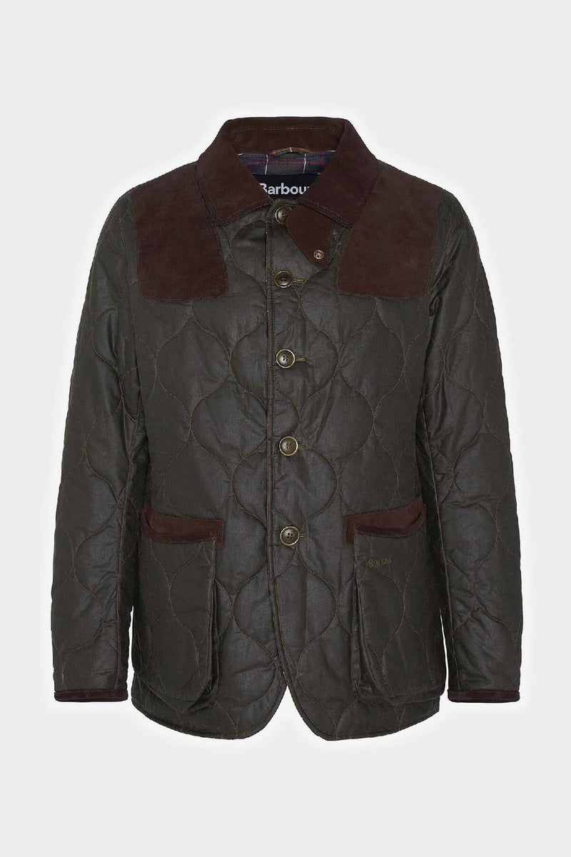 Barbour x TO KI TO Sporting Quilted Waxed Jacket